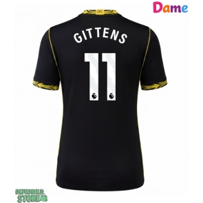 Chelsea Jamie Gittens #11 Replika Udebanetrøje Dame 2026-27 Kortærmet